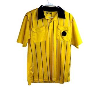 Authentic Referee Shirt Just in Time for Halloween Costume XS STRETCH